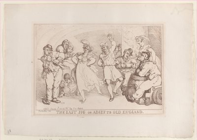 1818 年 1 月 20 日、1818 年 1 月 20 日。 作： Thomas Rowlandson