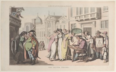 ナポリとカンパーニャフェリーチェからの手紙作家：一連の手紙広告で...、1815年6月1日。 作： Thomas Rowlandson