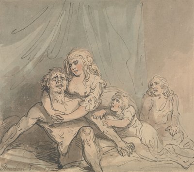 マニアック 作： Thomas Rowlandson