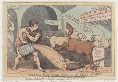 1805 年 4 月 23 日、1805 年 4 月 23 日。 作： Thomas Rowlandson