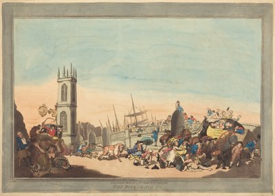 「オーバードロウ・オックス」 作： Thomas Rowlandson