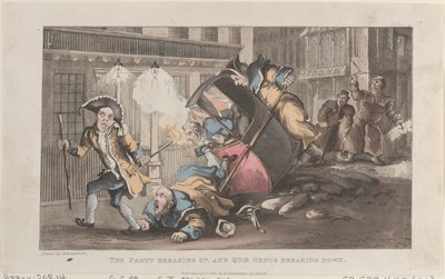 The History of John...、1821 年 12 月 1 日より。 作： Thomas Rowlandson