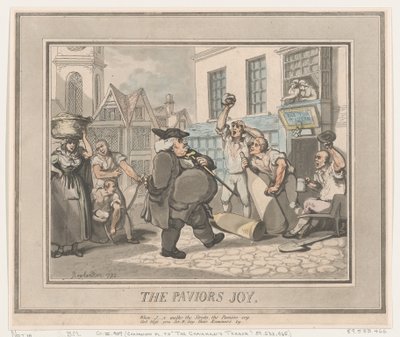 牧師の喜び、1792年、1792年。 作： Thomas Rowlandson