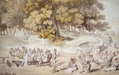 ザ・ピクニック 作： Thomas Rowlandson