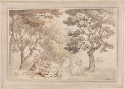 Piknik 作： Thomas Rowlandson