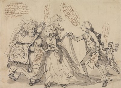 私たちの前に広がる展望 作： Thomas Rowlandson