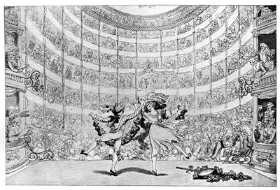 私たちの前の見通し、1791年。 作： Thomas Rowlandson