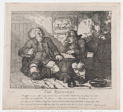 ボズウェルの絵のような美しさの回復、第 2 部、1786 年 6 月 20 日、1786 年 6 月 20 日。 作： Thomas Rowlandson