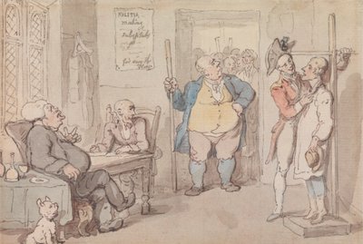 採用担当者 作： Thomas Rowlandson