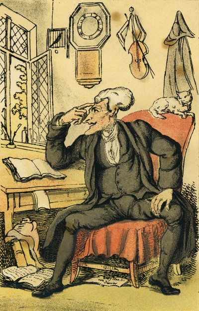 The Reverend Doctor Syntax 作： Thomas Rowlandson