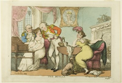 ライバルズ 作： Thomas Rowlandson