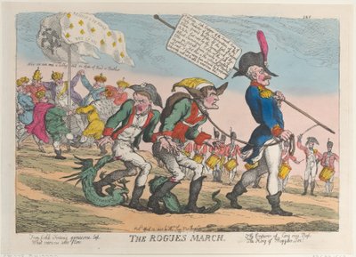 ローグ 1814 年 4 月 12 日、3 月、1814 年 4 月 12 日。 作： Thomas Rowlandson