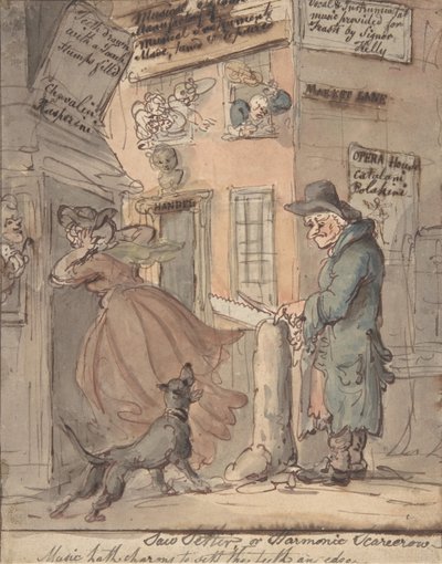 ソーセッター、1780-1827。 作： Thomas Rowlandson