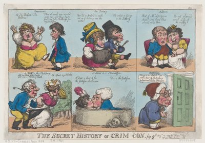 クリムコンの秘密の歴史、図 2、1812 年 8 月 18 日、1812 年 8 月 18 日。 作： Thomas Rowlandson