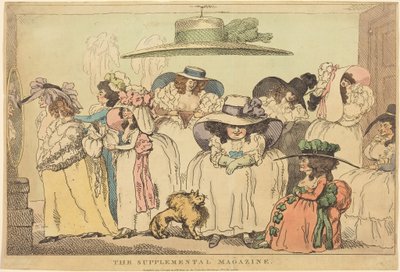 『ザ・サプリメンタル・マガジン』 作： Thomas Rowlandson