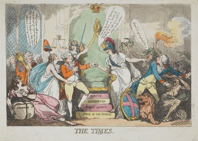 タイムズ 作： Thomas Rowlandson