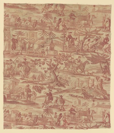 The Travels of Doctor Syntax (調度品生地) 作： Thomas Rowlandson