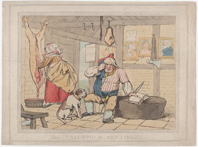 The Triumph of Sentiment, January 15, 1787. 作： Thomas Rowlandson