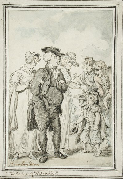 『ウェイクフィールドの牧師』 作： Thomas Rowlandson