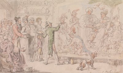 O vigário de Wakefield: a foto da família 作： Thomas Rowlandson
