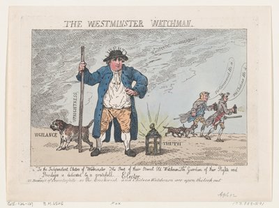 The Westminster Watchman, April 12, 1784.4.12. 作： Thomas Rowlandson