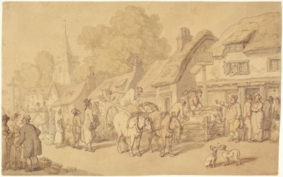ウールパック・イン 作： Thomas Rowlandson
