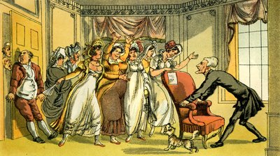 嫁の広告」とは 作： Thomas Rowlandson