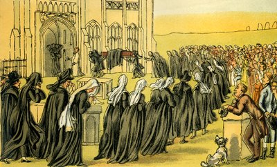 シンタックスのお葬式」とは 作： Thomas Rowlandson