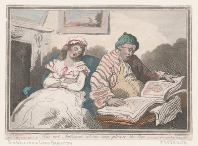 Tis not Antiques Alone can Please the Eye, or Tastes Differ, 1786 年 11 月 20 日., November 20, 1786. 作： Thomas Rowlandson