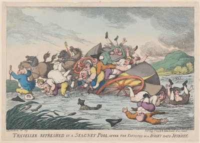 1809 年 2 月 1 日。 作： Thomas Rowlandson