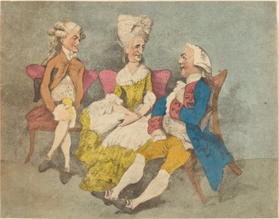 あなたの弓に2本の弦 作： Thomas Rowlandson