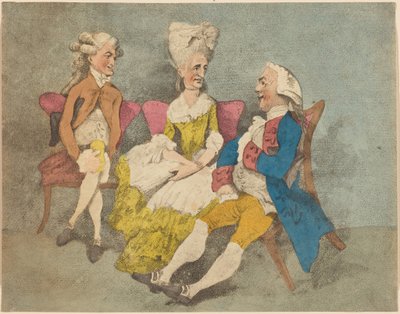 二羽の鳥 作： Thomas Rowlandson