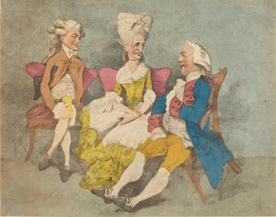あなたの弓に2本の弦、1800年。 作： Thomas Rowlandson