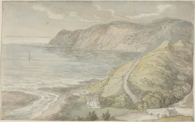 リントン・インからの眺め 作： Thomas Rowlandson