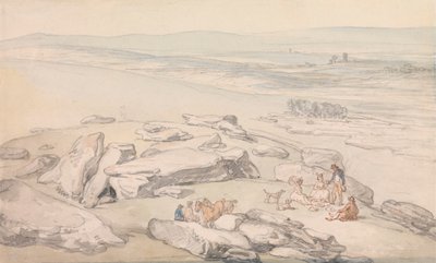 エクスムーアで見る 作： Thomas Rowlandson