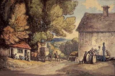 ビレッジグリーン 作： Thomas Rowlandson