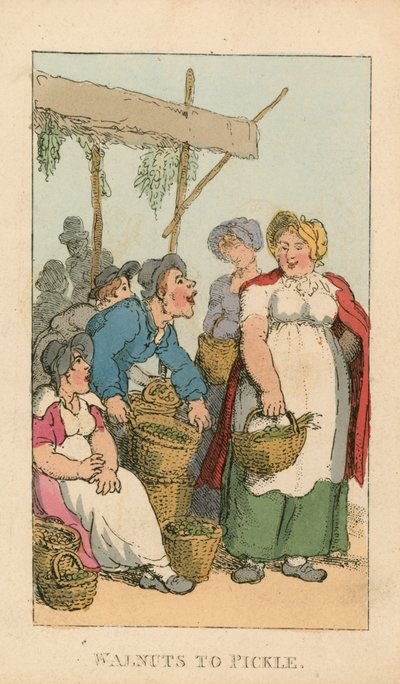 くるみ漬け 作： Thomas Rowlandson