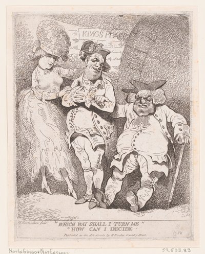 どのように私はどのように決定することができますか？ 1780年頃。 1780年。 作： Thomas Rowlandson