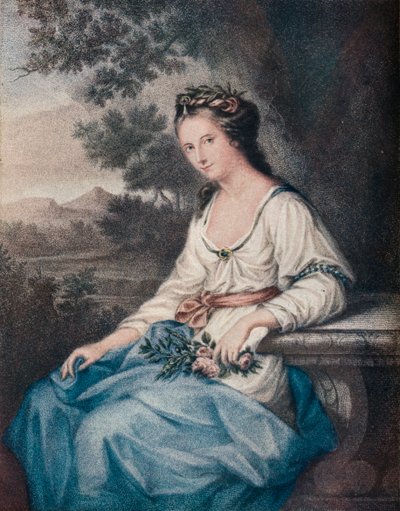 Honourable Anne Damer、18世紀、1904年。 作： Thomas Ryder