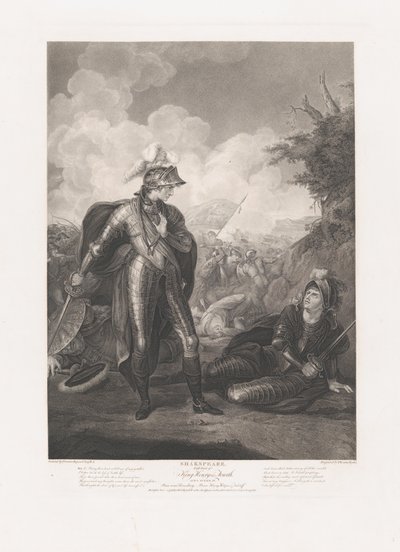 Prince Henry, Hotspur and Falstaff Shakespeare, King Henry...、初版は 1796 年、再版は 1852 年です。 作： Thomas Ryder