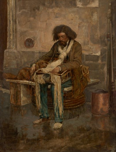 パリの盲人 作： Thomas Satterwhite Noble