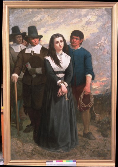 魔女の丘（セーラム殉教者）1869 作： Thomas Satterwhite Noble