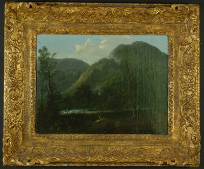 ライダルホール、1790年頃キャンバスに油彩 作： Thomas Sautelle Roberts