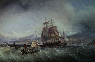 Off Caernarvon 作： Thomas Sewell Robins
