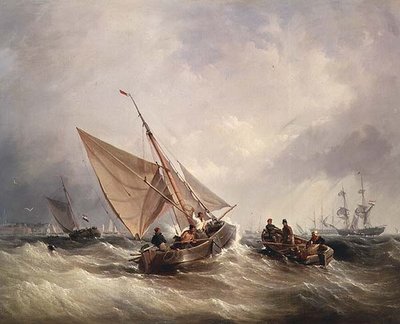 出荷風景 作： Thomas Sewell Robins