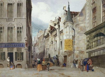 ティソン通りとジャン・バイユール通りの交差点 作： Thomas Shotter Boys
