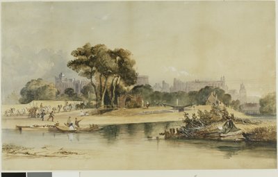 ウィンザー城周辺 作： Thomas Shotter Boys