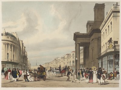 あるがままのロンドン: リージェント ストリート、クワドラントを望む 作： Thomas Shotter Boys