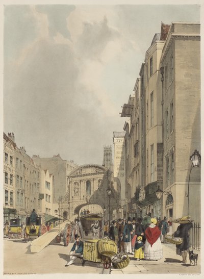 あるがままのロンドン: ストランドのテンプル バー 作： Thomas Shotter Boys