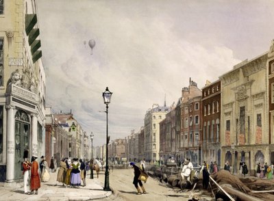 ピカデリー、1842 作： Thomas Shotter Boys